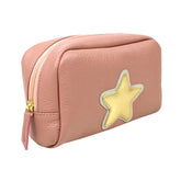 Necessaire M Estrela em Couro Personalizada